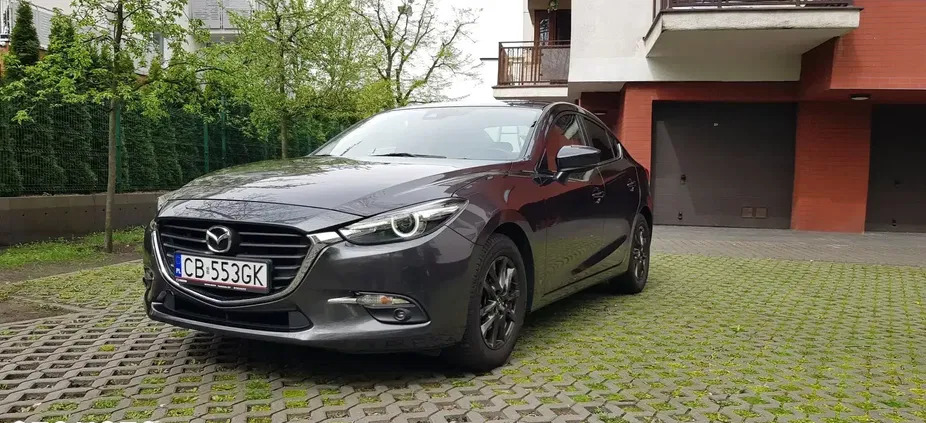 mazda kujawsko-pomorskie Mazda 3 cena 65900 przebieg: 29750, rok produkcji 2017 z Bydgoszcz